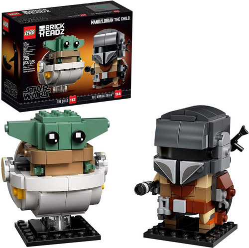 Blocos de montar LegoStar Wars The Mandalorian & the Child 295 peças em caixa