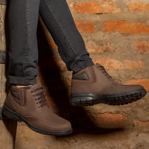 Bota masculina confort gel sales