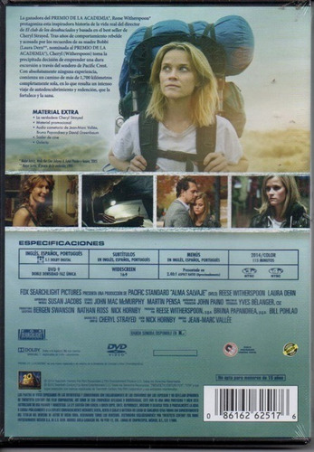 Alma Salvaje Reese Witherspoon Película Dvd