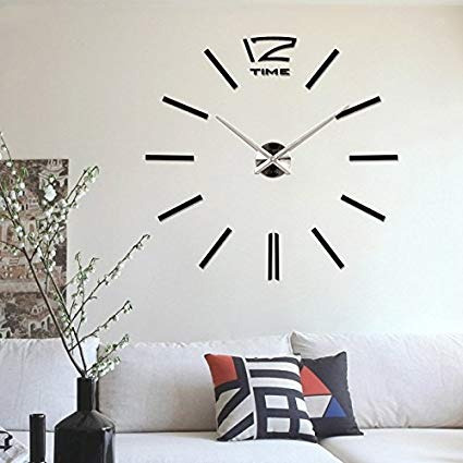 Reloj De Pared Vinil Diy La Mas Bella Y Moderna Decoracion