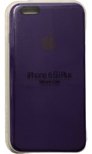 Combo Silicone Case Para iPhone 6s Plus + Vidrio 10d Premium