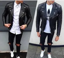 Comprar Campera Cuero Importada Hombre Motoquera Calidad