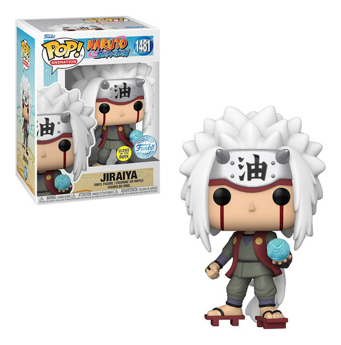 Funko Pop Naruto Shippuden Jiraiya Gitd Special Edition