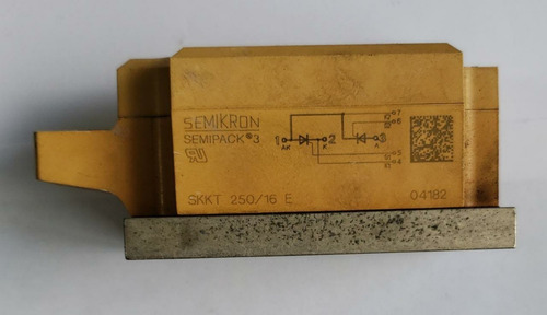 Tiristor  Skkt 250/16e -1600volts- 250a Semikron 