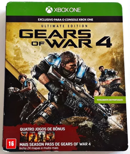 Gears of War: Ultimate Edition inclui todos os jogos da série.