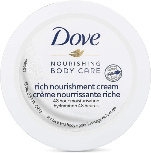 Dove Nourishing Body Care Cream For Face And Body Importada