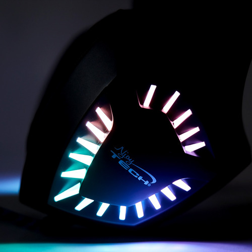 Audífono Gamer Rgb Usb V 7.1 Njoytec para pc y consolas
