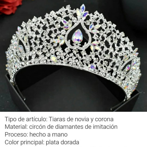 Imagen 8 de 8 de Coronas Para Reinas En Pedreria