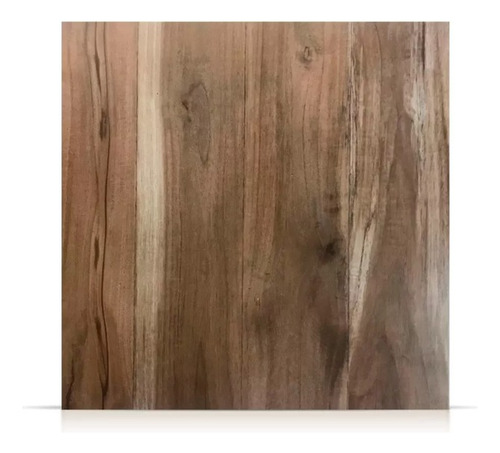 Ceramica Lourdes Eucalipto Marron 56x56 1ra Simil Madera    