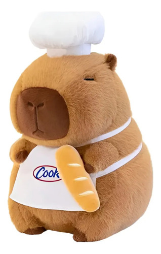 Peluche Capibara Con Manta De 1 X 1,60 Interna Importados. Cocinero