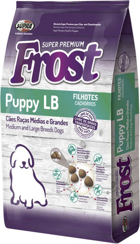 Frost Puppy Lb Raças Grandes Filhotes 10,1kg