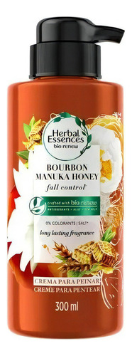 Herbal Essences Bourbon Manuka Honey Crema P/peinar X 300 Ml