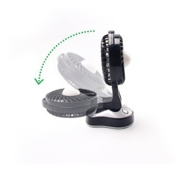 Ventilador Portátil Con Linterna Ventilación Yx-102b /jh.