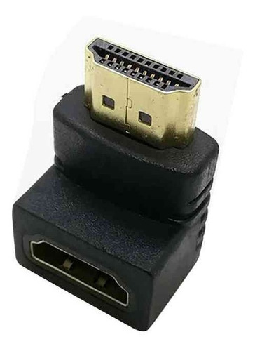 Imagen 1 de 2 de Ficha Adaptadora Hdmi - Hdmi 90° Mg Lta509