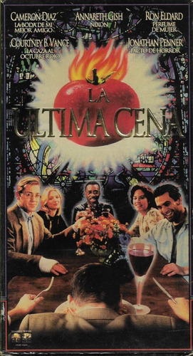 La Ultima Cena Vhs Cameron Diaz Bill Paxton Ron Perlman