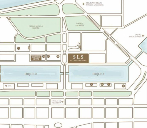 Imagen 6 de 17 de Imperdible! Semipiso En Lujoso Sls Lux En Puerto Madero!