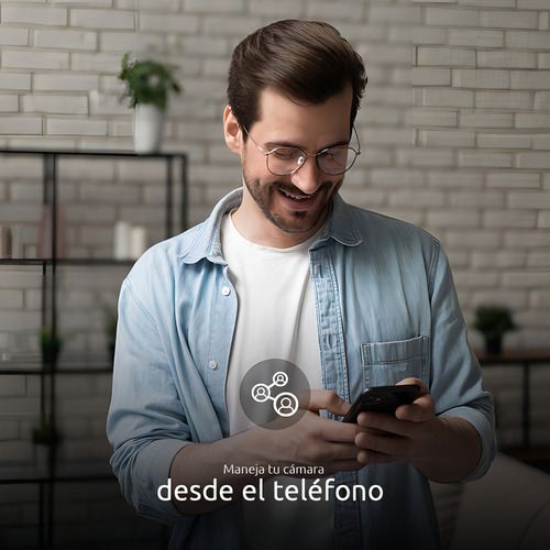 Cámara Vigilancia Nexxt Wifi Exterior 2k Nhc-f410 Luz Blanco
