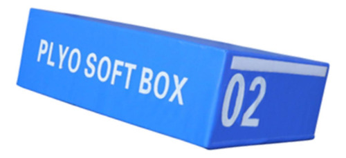 Caja De Salto Pliométrica Para Saltar, Azul 30cm Alto