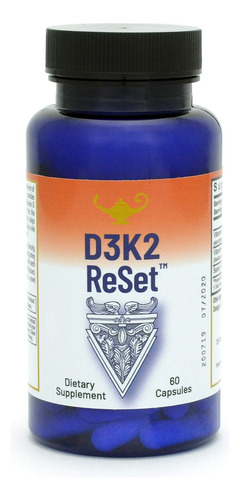 Rna Reset Suplemento Vitamina D3 4000 Ui Y K2 60 Cápsulas