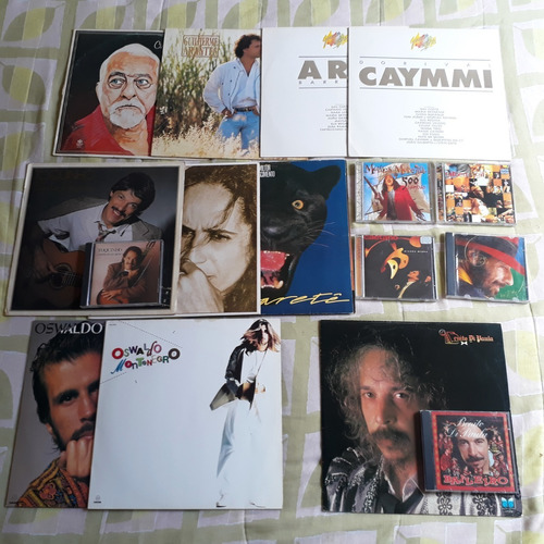 Lote Discos E Cds Mpb - Benito Di Paula Toquinho Caymmi Etc