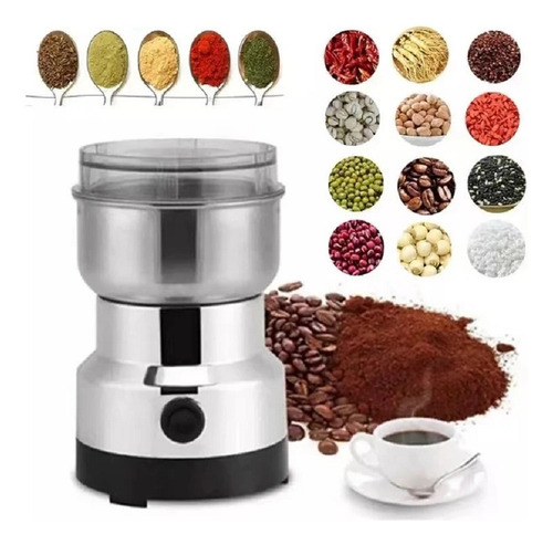Molinillo Eléctrico Para Granos De Café Y Especias.