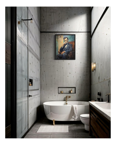 Cartel De Impresión De Arte De Pared De Baño De Baño De De 8