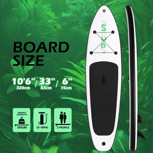 Funwater Sup Tabla De Remo Inflable 10.2x0.84x0.15m Mmg