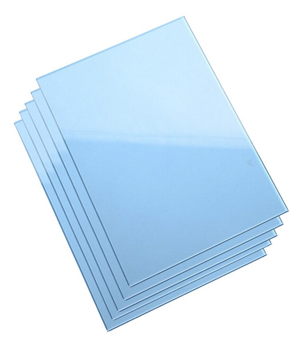 10 Placas De Acrílico Transparente 3mm 34 X 24 Cm Cort Láser