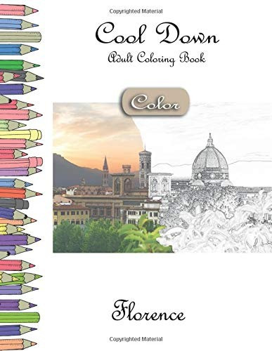 Cool Down [color]  Adult Coloring Book Florence