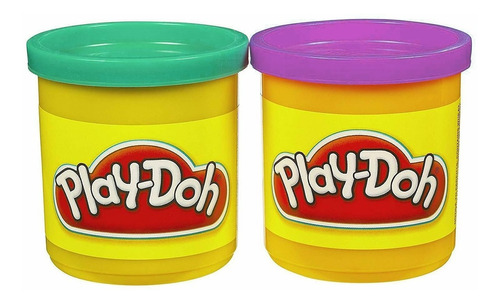 Play Doh Masas Pack X2 Hasbro Plastilina Para Moldear Febo