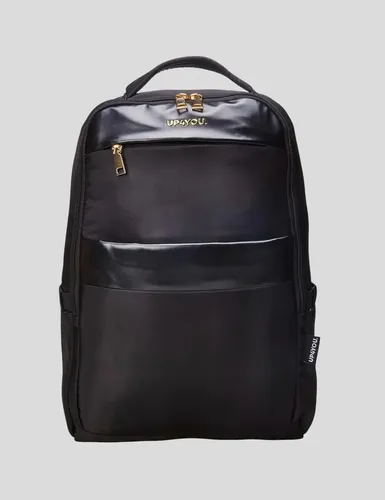 Mochila Executiva Notebook Feminina Up4you Mn54141up Preto Liso