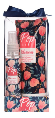 Kit Crema Y Loción Corporal Pop Life Body Cream Individual