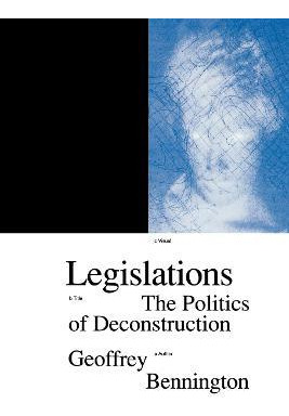 Libro Legislations - Geoffrey Bennington