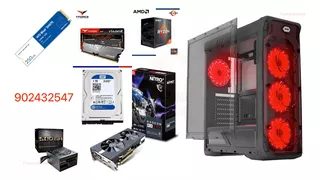 Pc Gamer Ryzen 5 - Rx 580 16gb Ram