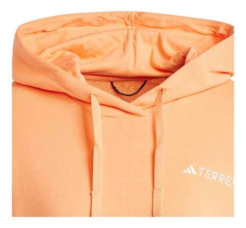 Polerón Mujer adidas Terrex Is7227 Hoodie Naranjo