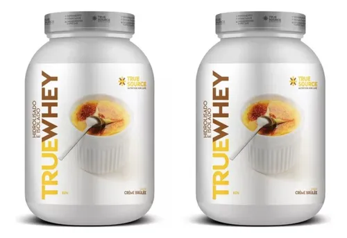 Kit 2x True Whey Protein 837g - True Source Sabor Vanilla Cream