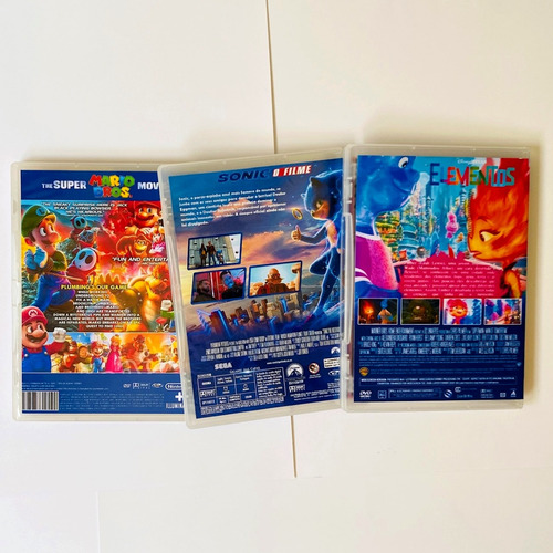Dvd Super Mario Bros O Filme 2023 Sonic 2020 Elementos 2023