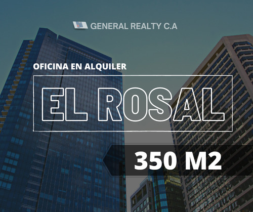 350 M2 El Rosal / Oficina En Alquiler Amoblada