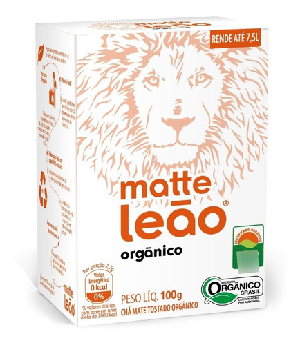 Chá Matte Leão Orgânico Granel 100 G