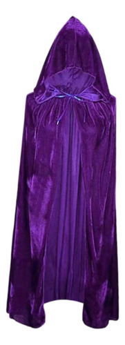 Con Capucha Para Halloween, Capa Suave Para Discoteca,