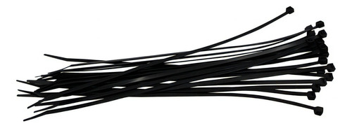 Set Amarra Plastica 300 Mm X 4.8 Mm Color Negro