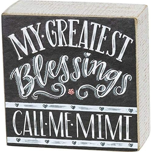 My Greatest Blessings Call Me Mimi Home D??cor Sign, Ne...