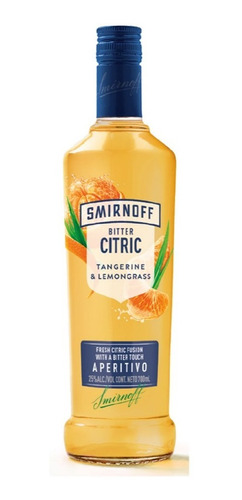 Vodka Smirnoff Tangerine Lemongrass 700ml