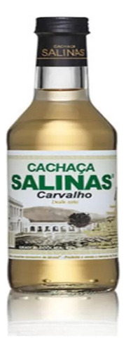 Cachaça Salinas Carvalho 350 Ml