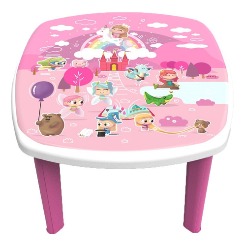 Mesa Piccola Infantil Duna Decorada ( Varios Modelos)