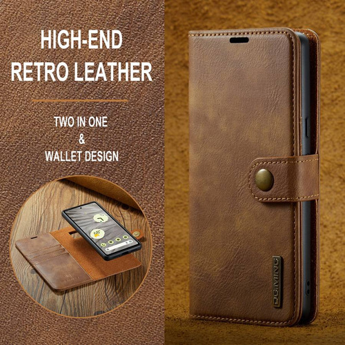Funda De Piel Magnética Desmontable Tipo Cartera Para Google Pixel 5a 6 6pro 6a 7 7a 7 8 Pro 8a 9 Pro Xl 9a, Funda Con Tapa Extraíble
