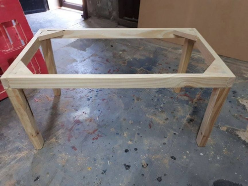 Esqueleto Pie De Cama Para Tapizar 45cmx80cmx40cm De Altura