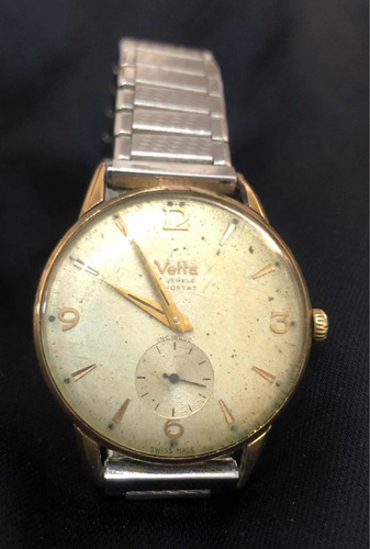 Antiguo Reloj Pulsera D Colección Vetta Incabloc  Swiss Oro