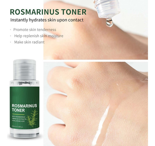 Com Extrato De Hibisco Rosmarinus E Ácido Hialurônico 50ml