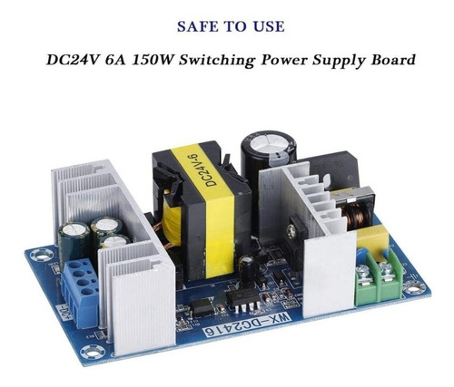 Fuente Conmutada Ac 100-240v A Dc 24v 6-9a Módulo 150w